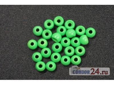 Вольфрамовые шарики D 4,6 мм., цвет матовый зелёный, уп. 25 шт.